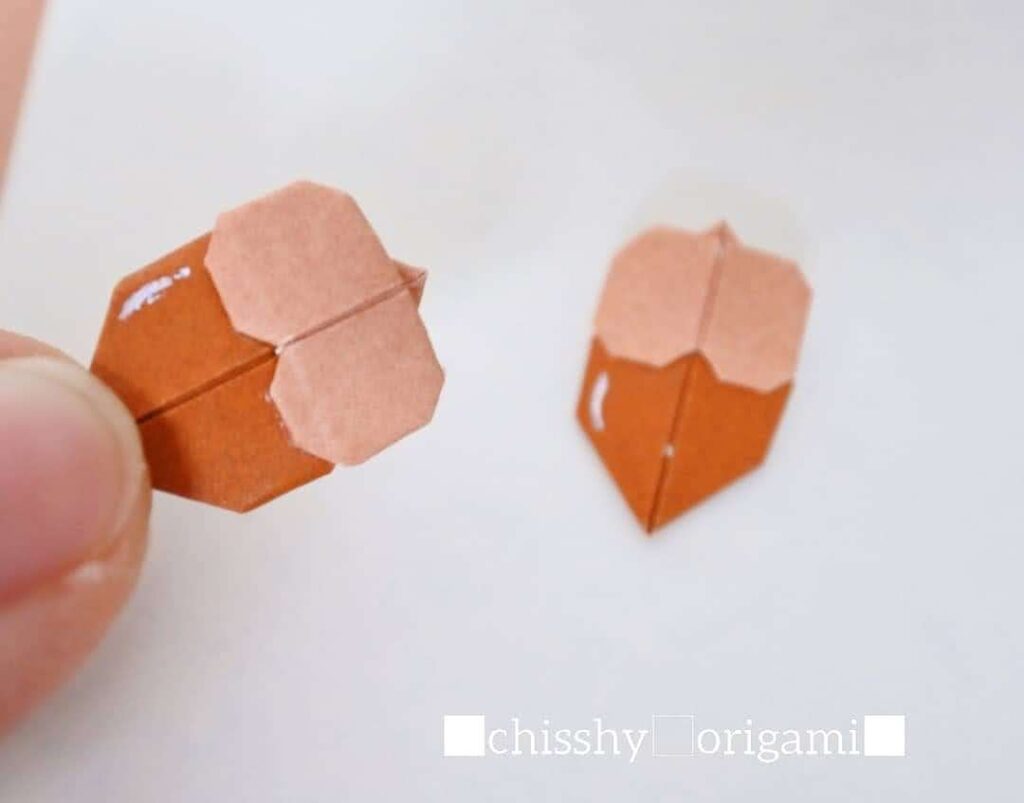 折り紙で秋飾りを簡単に作る方法 Chisshyの折り紙ブログ